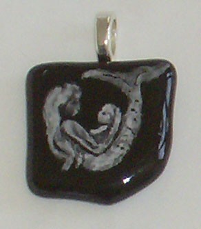 Mermaid and Baby Pendant