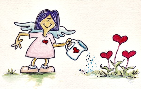 Watering Angel 