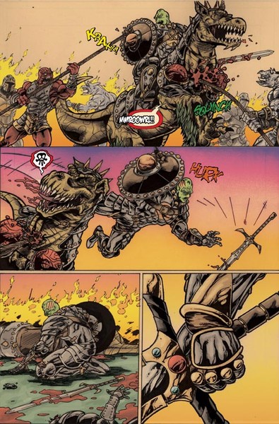 Androsaurs colors page 6