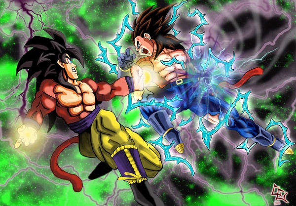 Vegeta vs Goku