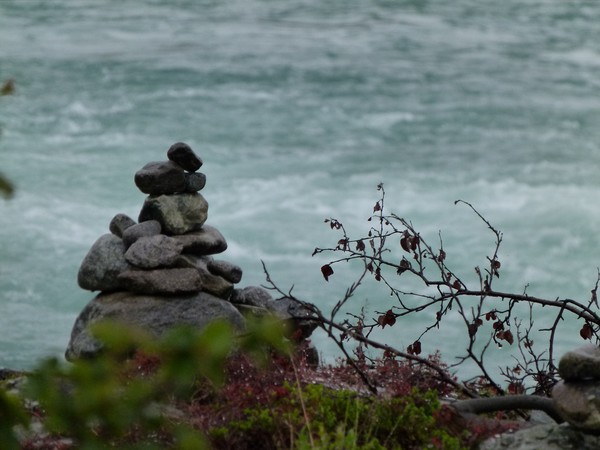 Stones by the river