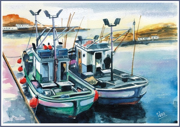 Canarian fishing-boats