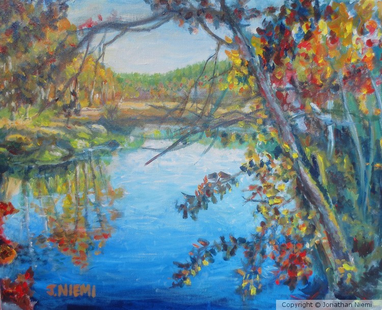 Autumn Pond (SOLD)