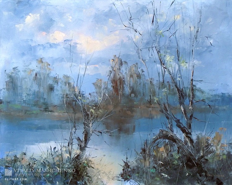 Morning of the spring day