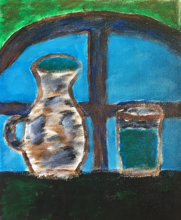 Jug and glass of water