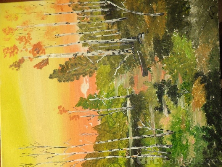 Beautiful Sunset Painting
