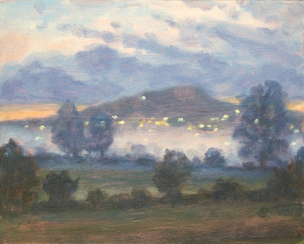 november morning mist