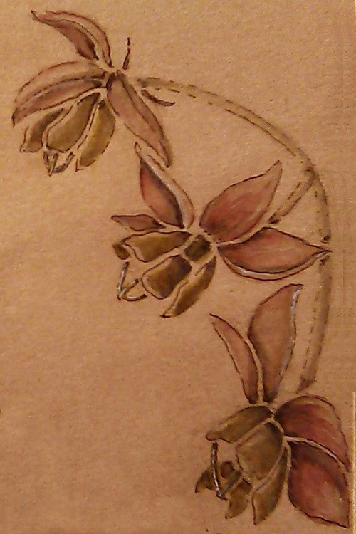 Tropical Milkweed Watercolor