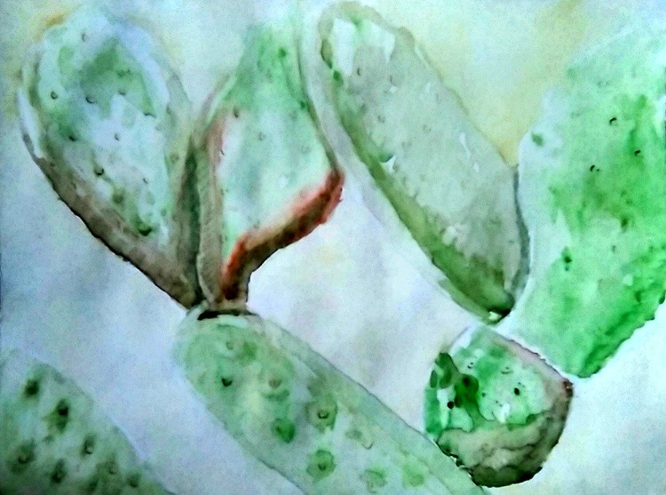 Cacti Watercolor