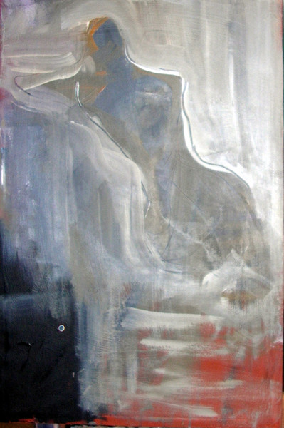woman in musem