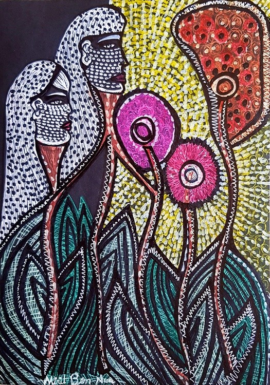 love art israel mirit ben nun modern paintings 