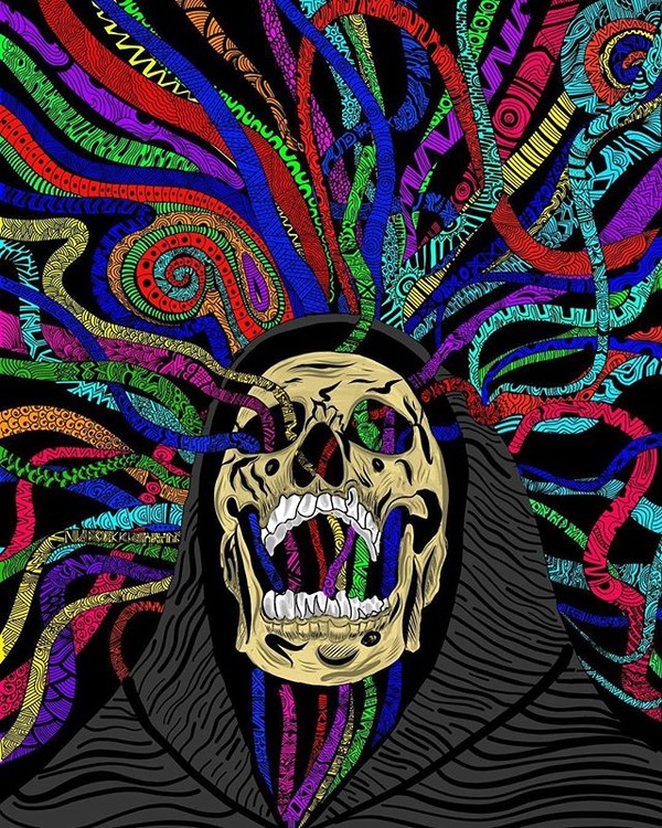 #psychedelic #psy #psyart #doodles #doodle #illustration #tattoo #acid #acidart #lsd #lsdart #art?? 