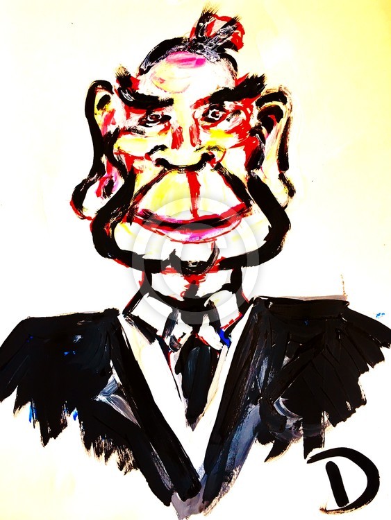 Tommy Lee Jones Caricature