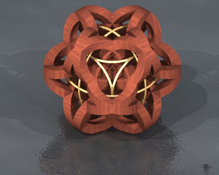 Celtic Knot Cube