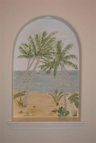 Murals in Florida home