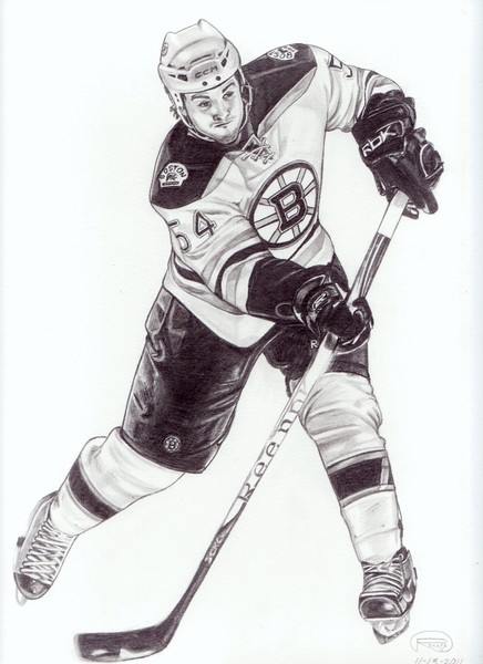 Adam McQuaid #54 BOSTON BRUINS