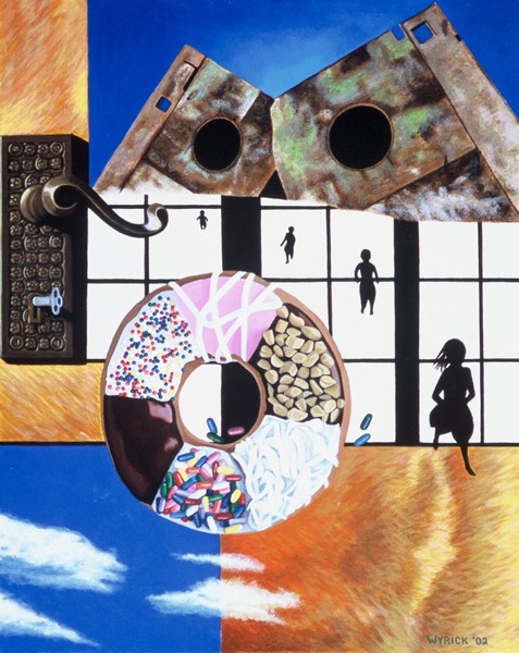 Nothing Says Art Like A Big Donut