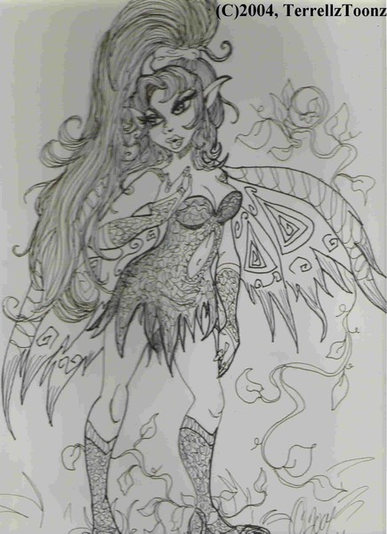 Sighing Elven Fae