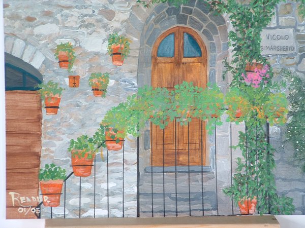 Vicolo S. Margherita- Cortonia, Italy