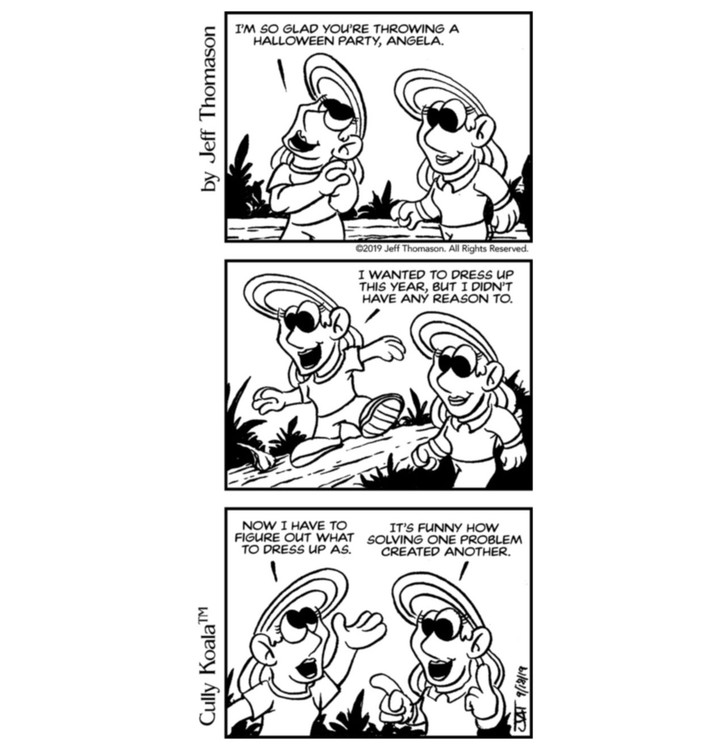 Solutions and Problems comic