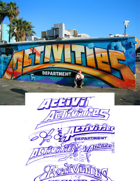 DIRECT MURAL SKETCHES