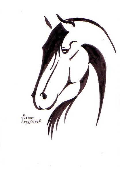 Horse-Swan