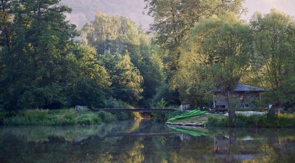 river quiet
