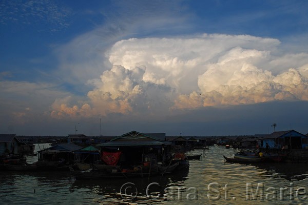 Floating Village in Cambodia