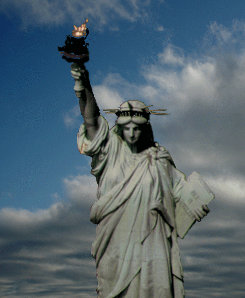 photoshoped  liberty