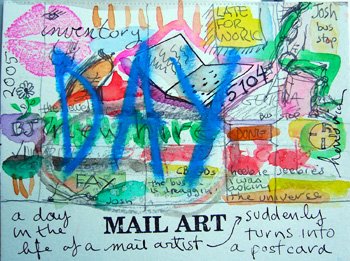 Day in the Life of a Mail Artist