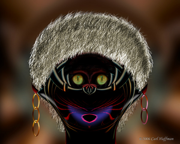 Cat Eyed Woman