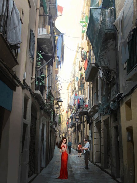 Street in Barcelona