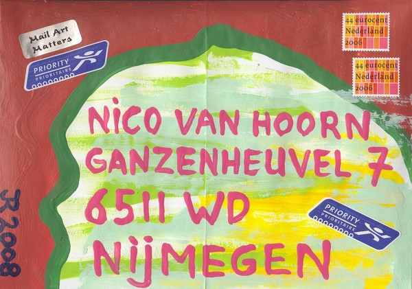 Mail to Nico van Hoorn - Netherlands