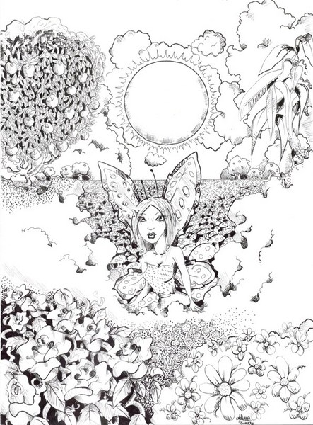 Fairy in the Forest