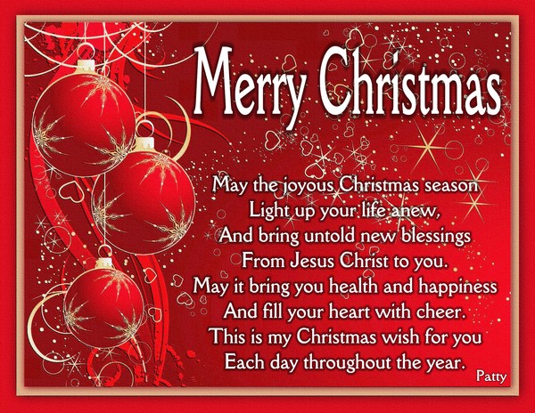 Merry Christmas Wish.....