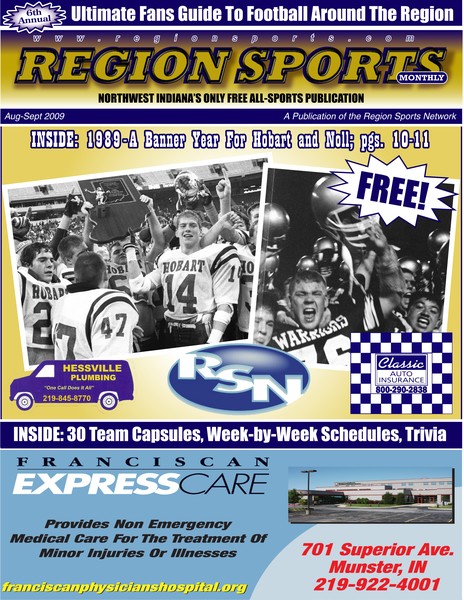 Region Sports Monthly Aug-Sep 2009 Cover
