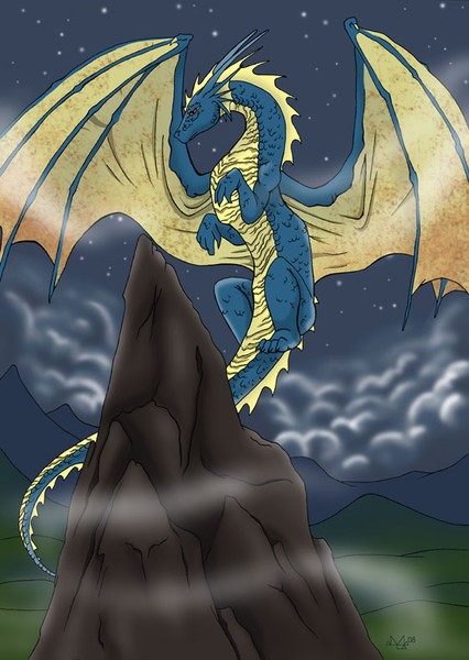 Dragon in the Peaks