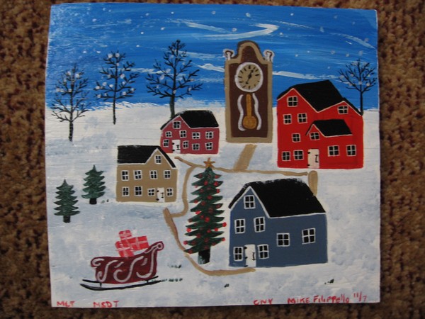 Tapestry Sleigh in Grand Clock Crossing