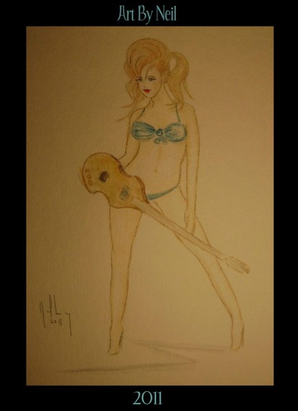 Love Me Do Guitar Goddess