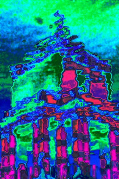 Venetian Reflection Psychedelicized