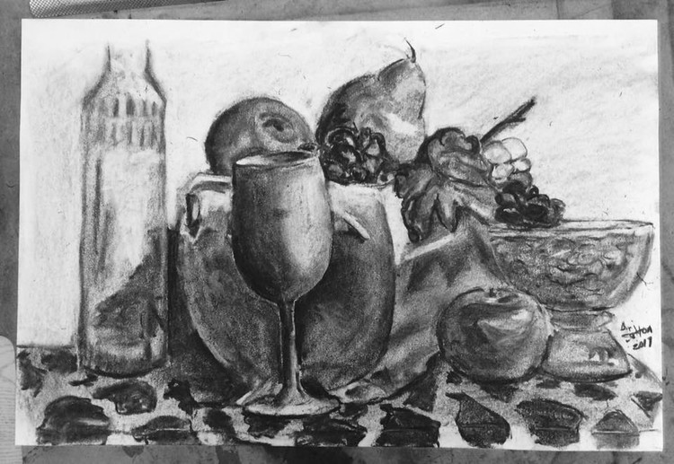 Still Life/Charcoal/2016