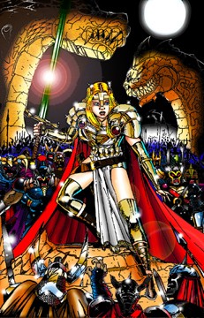 alone in battle