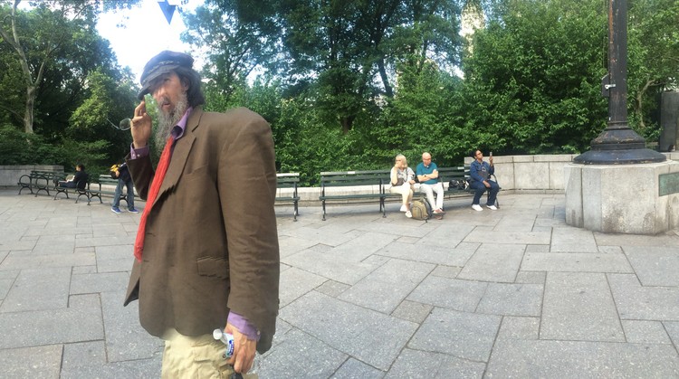 Ahgamen Wide Hunchback Central Park south