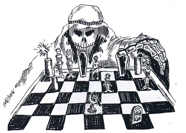 Terrorism Cartoon
