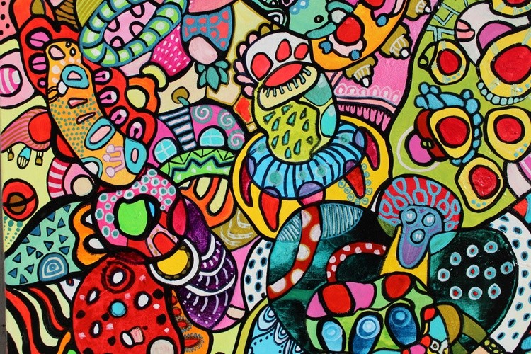 high quality colorful abstract for printed versions
