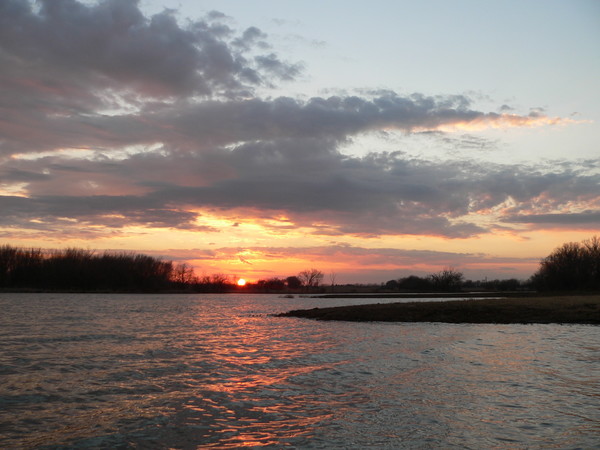 Sunset at the Lake