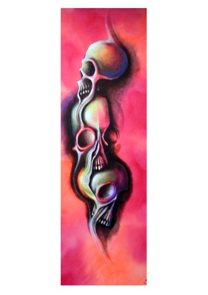 Three skulls