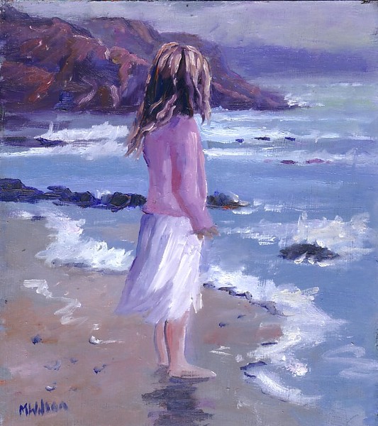 Girl on the Shore