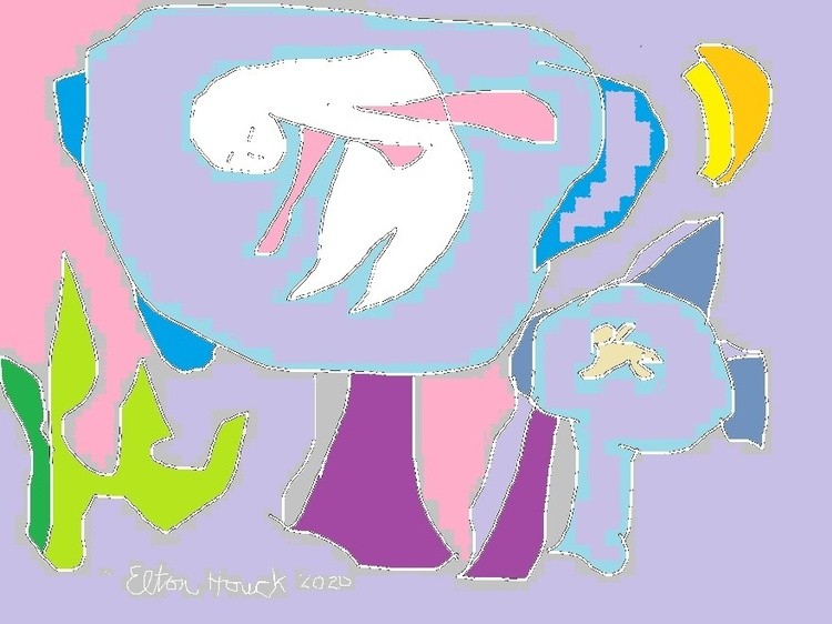 The Lord God declares Life begins AT conception..(c) 2020 ELTON HOUCK==DIGITAL SAVE THE UNBORN art