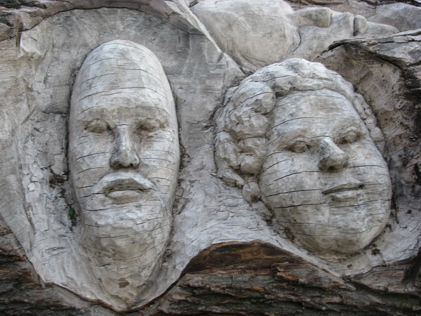 Saw this unic piece of art in a  park in Helsinki